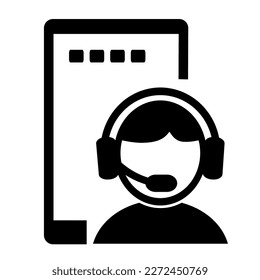 Ilustración vectorial, logotipo, icono de pedido en línea, entrega. Aislado sobre un fondo blanco.