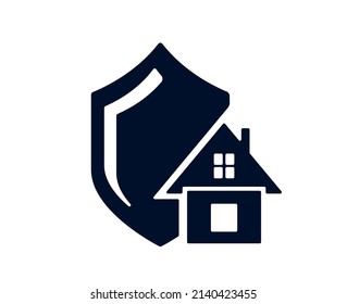 Vector illustration, logo, icon. Protection and security. Isolated on a white background. Edit.