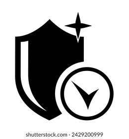 Vektor-Illustration, Logo, Symbol. Schutz und Sicherheit.