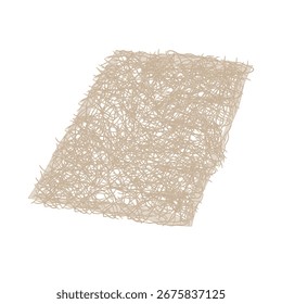 Ilustración vectorial Logo Line art Gamtae Seaweed