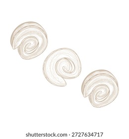 Ilustración vectorial logo línea arte Chicken Chashu