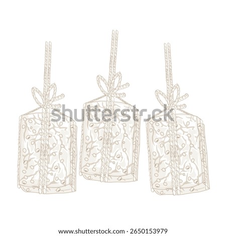 Vector Illustration Logo Line art Meju Traditional Korean Fermented Soybean or Doenjang