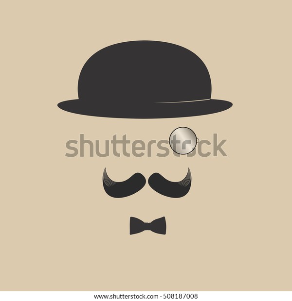 Vector Illustration Logo Poirot On Beige Stock Vector (Royalty Free ...