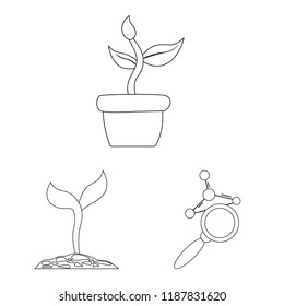 Vector illustration of  and  logo. Set of  and  stock symbol for web.