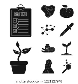 Vector illustration of  and  logo. Set of  and  stock vector illustration.