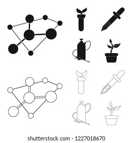 Vector illustration of  and  logo. Set of  and  stock symbol for web.