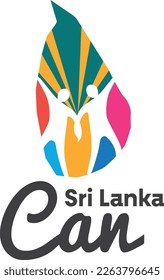 Vector Illustration logo of Sri Lanka Can