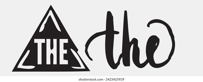 the vector illustration for logo. stock image