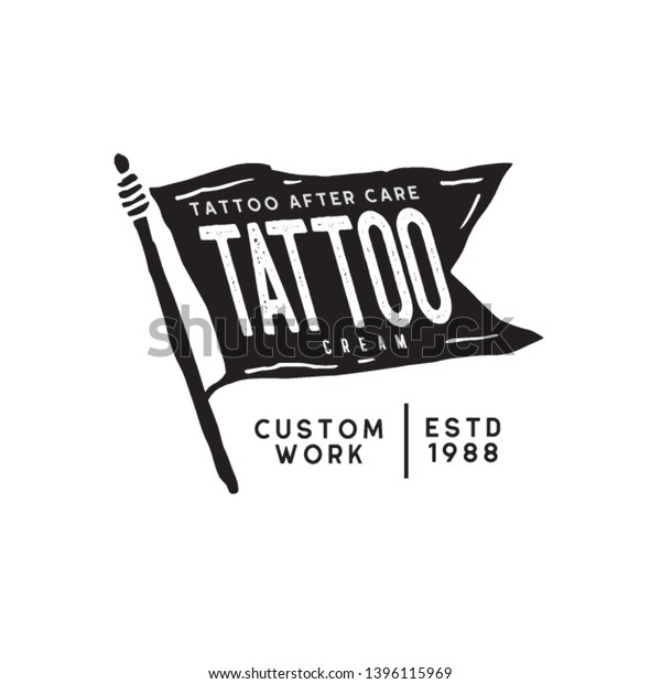 Vector Illustration Logo Template Tattoo Design Stock Vector Royalty Free