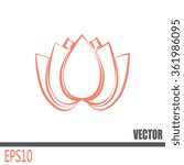 Vector illustration lotus 
