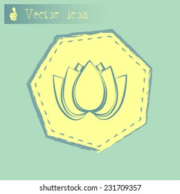 Vector illustration lotus 