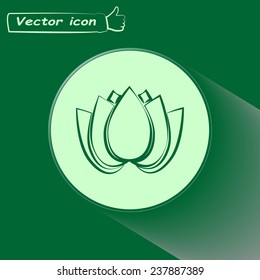 Vector illustration lotus 