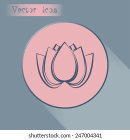 Vector illustration lotus 