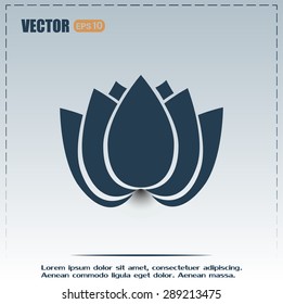 Vector illustration lotus 