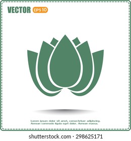 Vector illustration lotus 