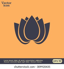 Vector illustration lotus 