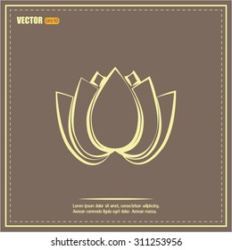 Vector illustration lotus 