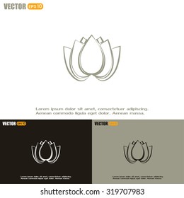 Vector illustration lotus 