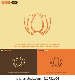 Vector illustration lotus 