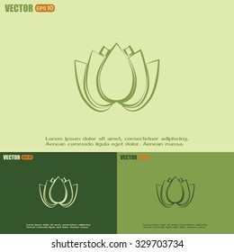 Vector illustration lotus 