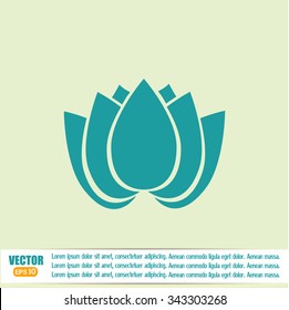 Vector illustration lotus 