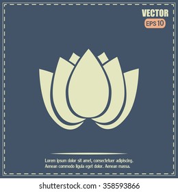 Vector illustration lotus 