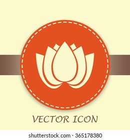 Vector illustration lotus 