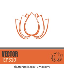 Vector illustration lotus 