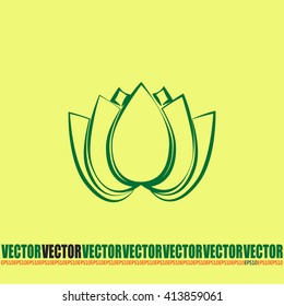Vector illustration lotus 