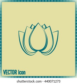 Vector illustration lotus 