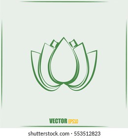 Vector illustration lotus 