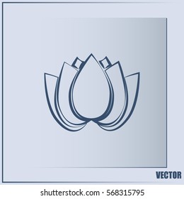 Vector illustration lotus 