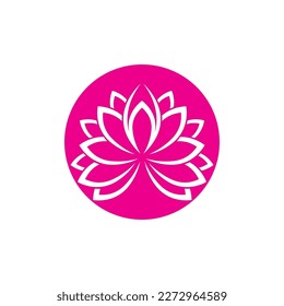 Vektorgrafik des Designs für Lotusblumen