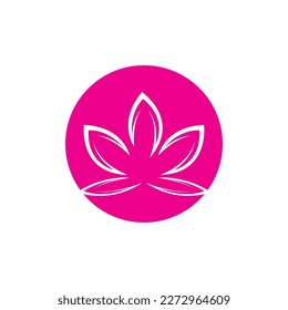 Vektorgrafik des Designs für Lotusblumen