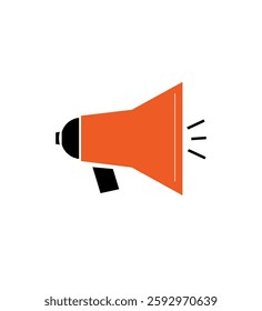 Vector illustration of a loudspeaker. 