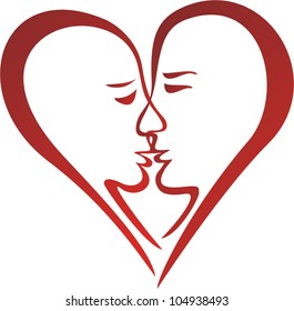 Vector illustration of love