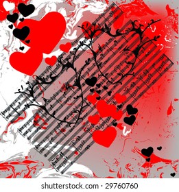 Vector illustration of love