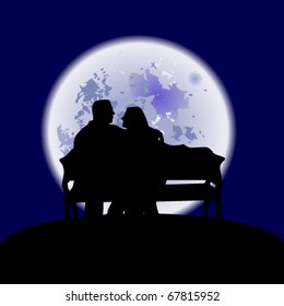 vector illustration of love