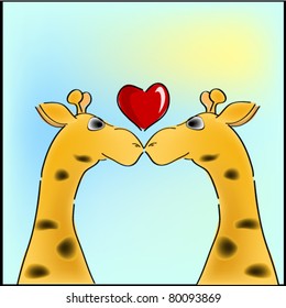 vector illustration of love