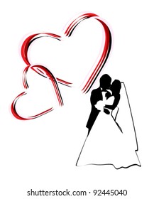 vector illustration of  love