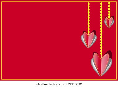 Vector illustration of love background
