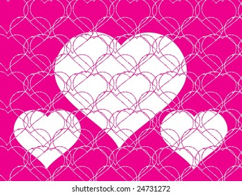 vector illustration love card