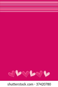 Vector illustration of love card for special occasions
