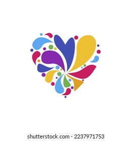 vector illustration of love full color .perfect to use as a background or book cover.