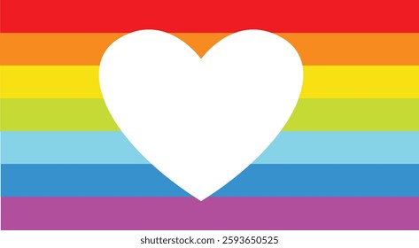 Vector illustration with love hearts