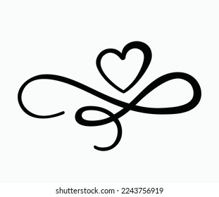 Icono de imagen vectorial del amor