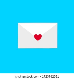 vector illustration of a love letter to your partner on an elegant background