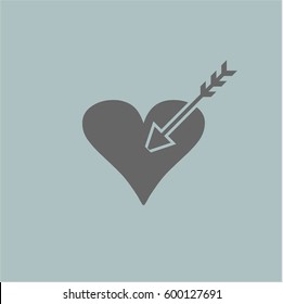 Vector illustration of Love vector symbol
