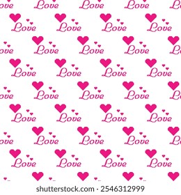 Vector illustration, love text, art, texture, colorful, heart, heart shape, HD wallpaper

