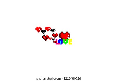 Vector Illustration I Love You